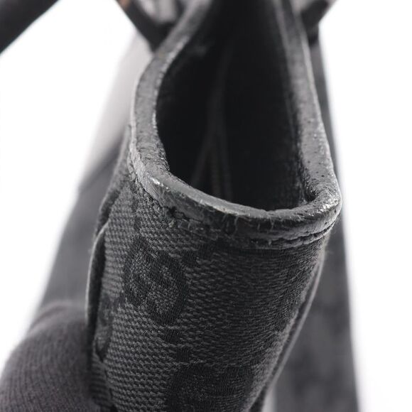 Gucci GG Canvas Leather Handbag - Picture 4 of 9